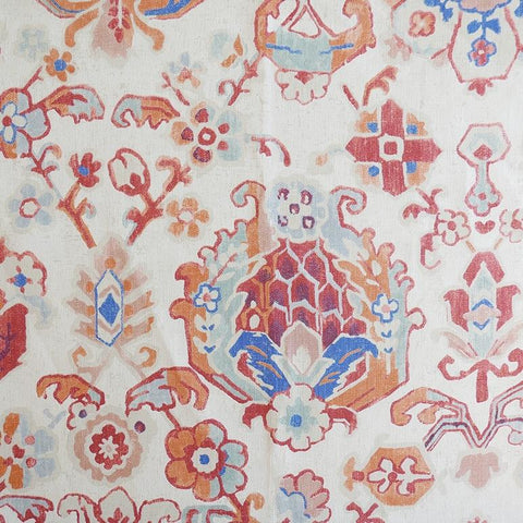 Sarouk Rug Berry Fabric